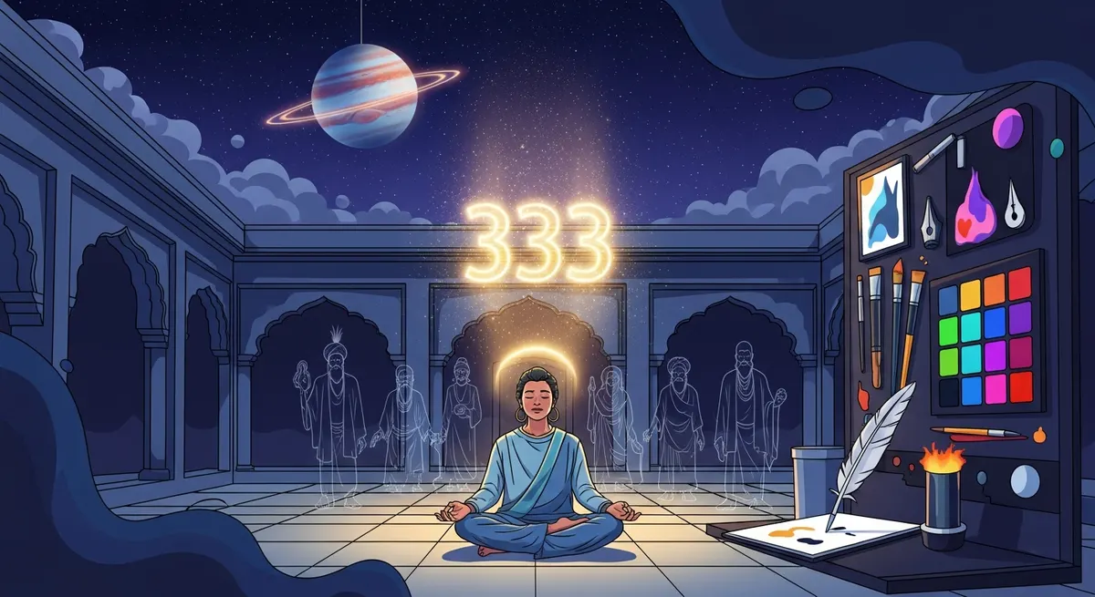333 Angel Number: The Divine Guide to Creativity, Ascended Masters, and Spiritual Growth