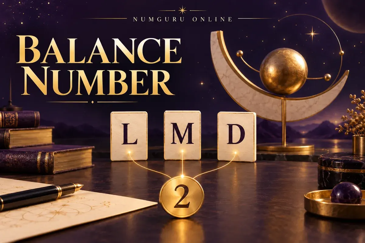 Balance Number in Numerology: Calculate Initials, Reduce 11