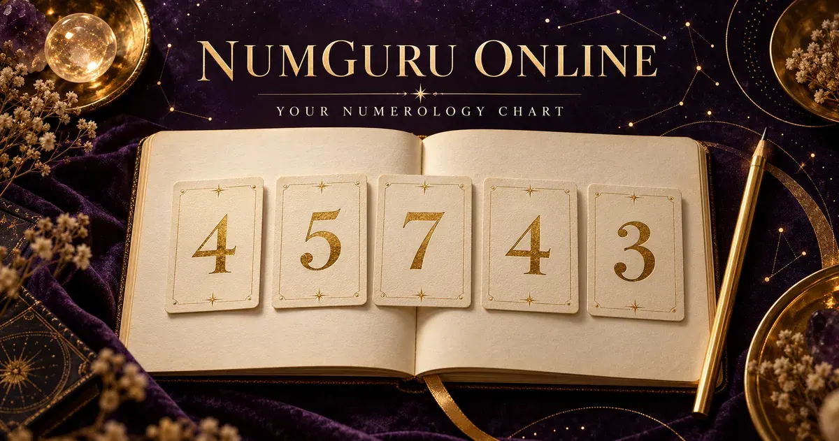 How to Read a Numerology Chart: One Complete Worked Example